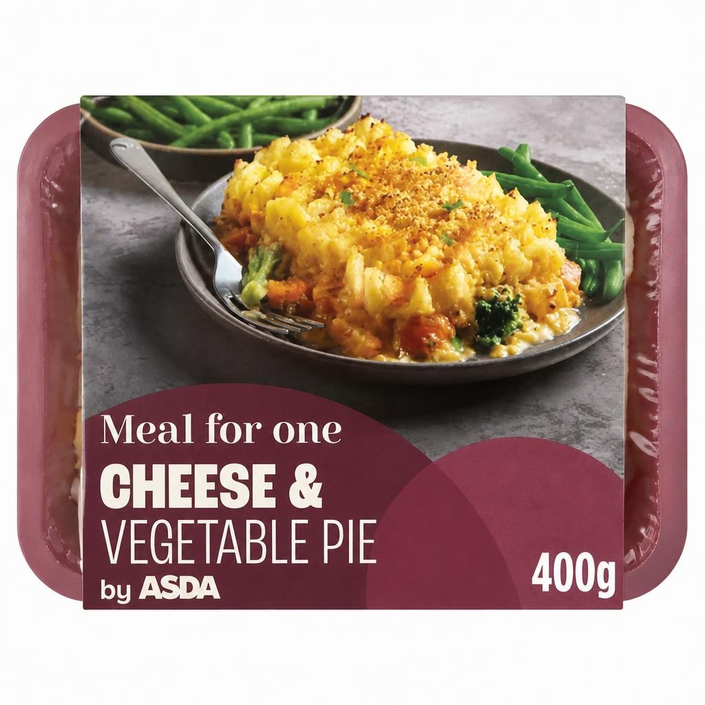 ASDA Cheese & Vegetable Pie 400g
