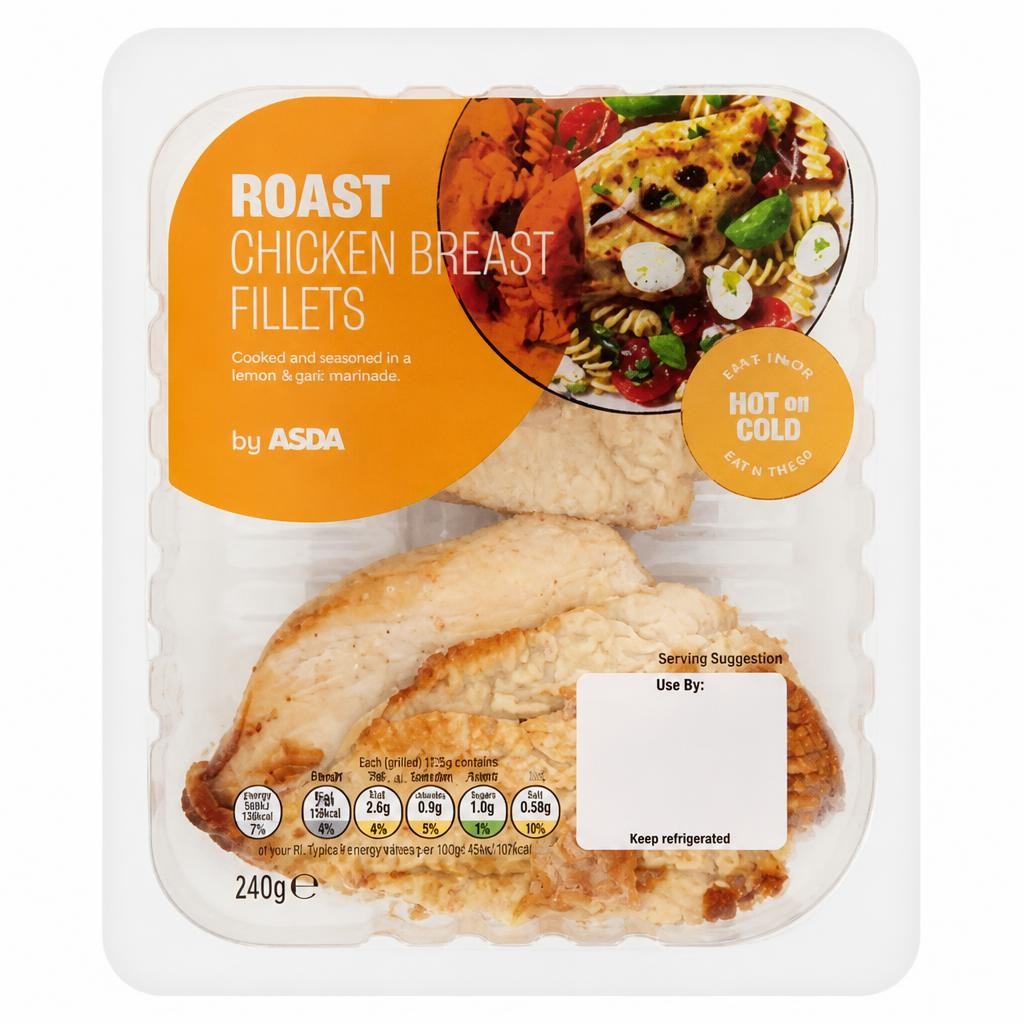 ASDA Roast Chicken Breast Fillets 240g