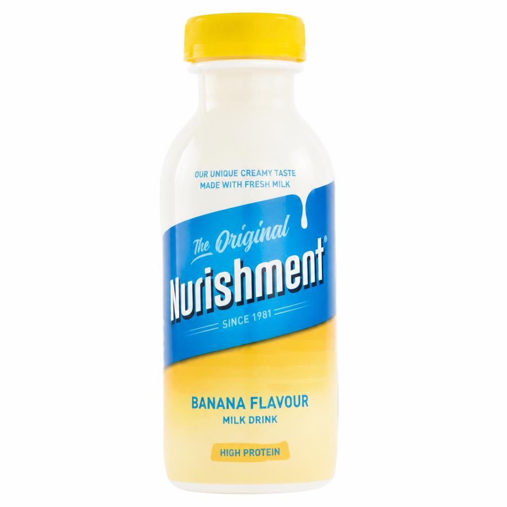 Dunn's River Nurishment Original Banana Flavour Milk Drink 330ml