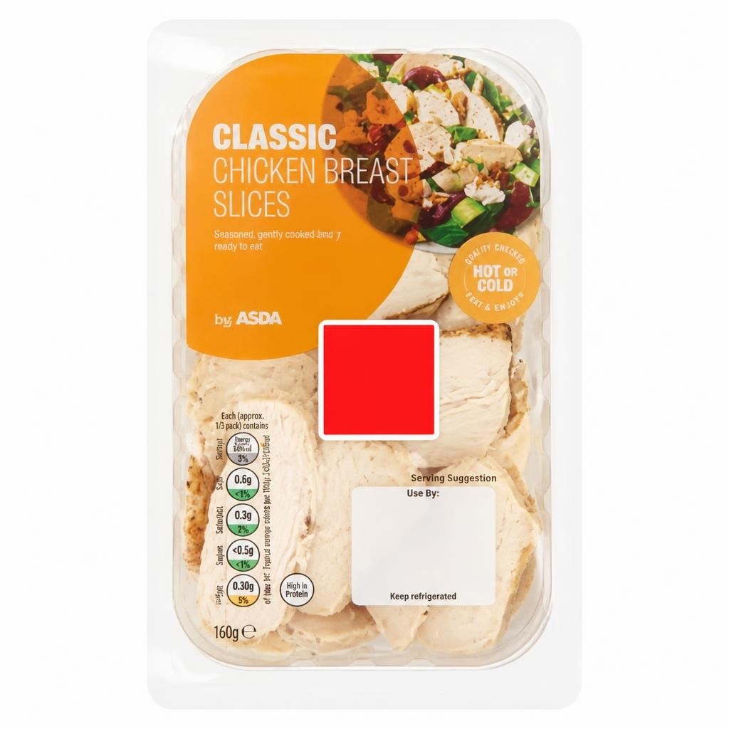 ASDA Classic Chicken Breast Slices 160g