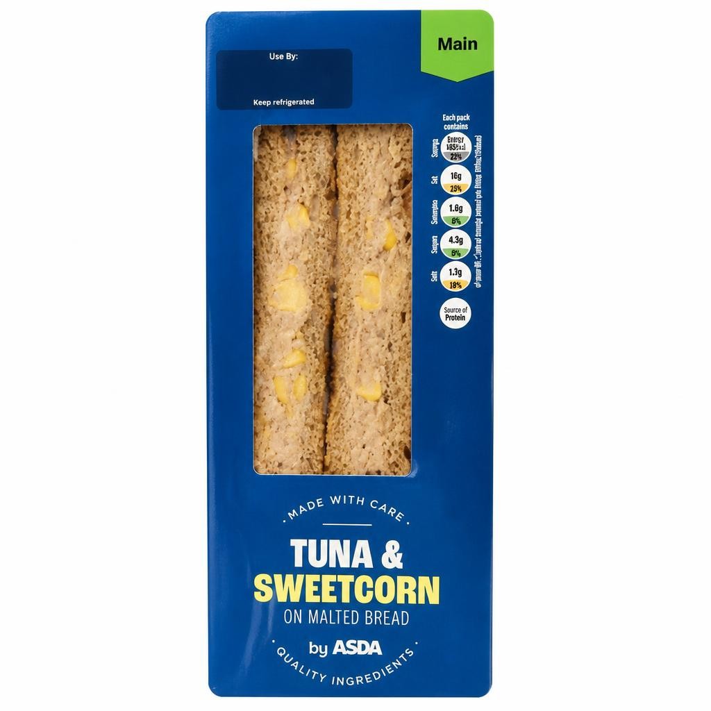 ASDA Tuna & Sweetcorn Sandwich