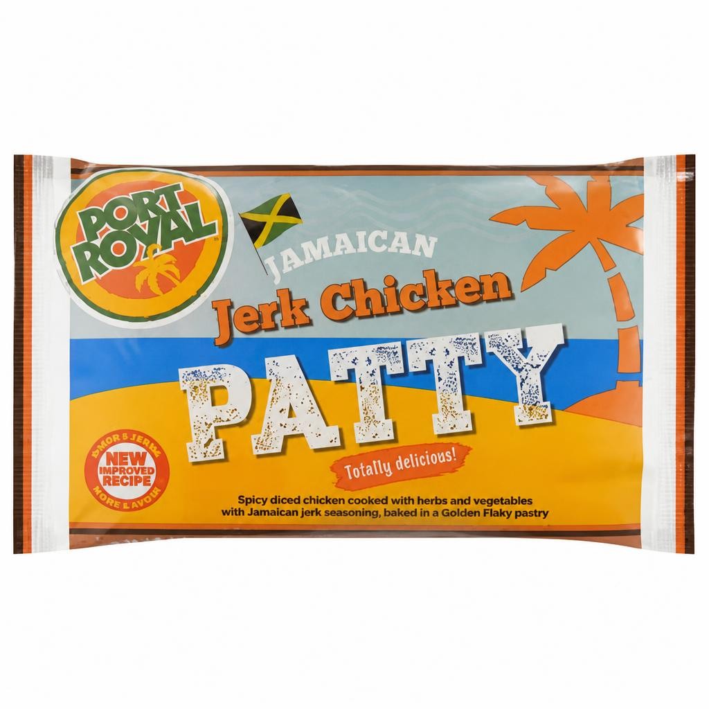 Port Royal Jamaican Jerk Chicken Patty 140g