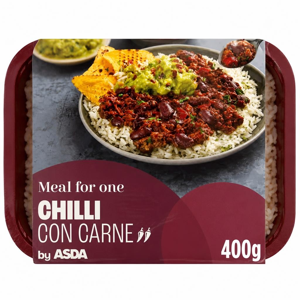 ASDA Chilli Con Carne with Rice 400g