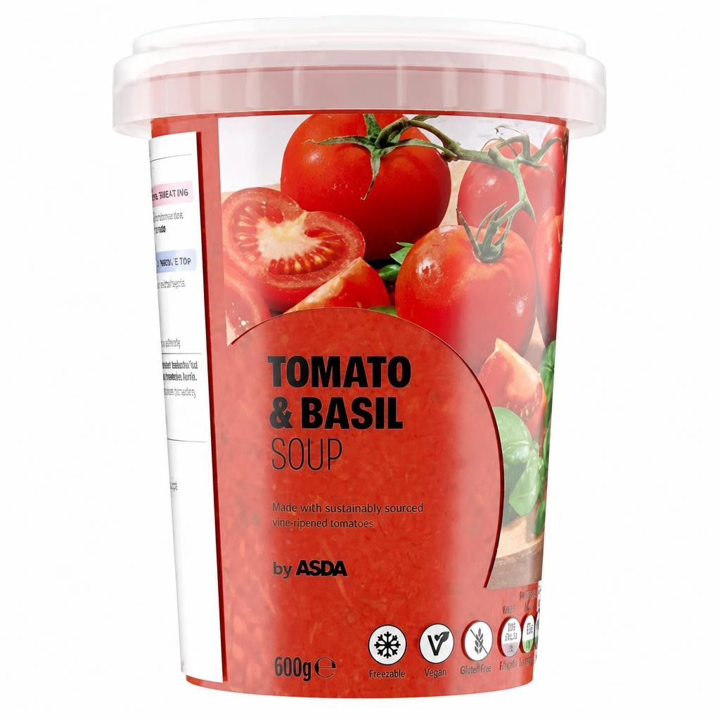 ASDA Tomato & Basil Soup 600g