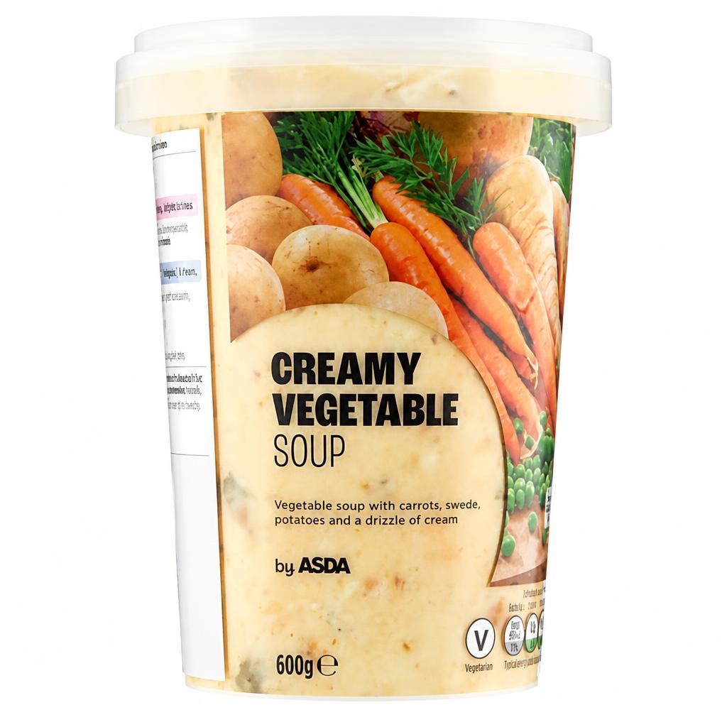 ASDA Creamy Vegetable Soup 600g