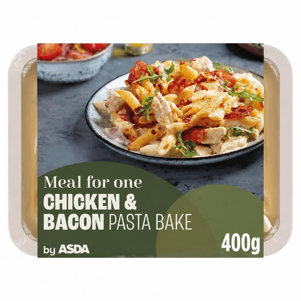 ASDA Chicken & Bacon Pasta Bake 400g
