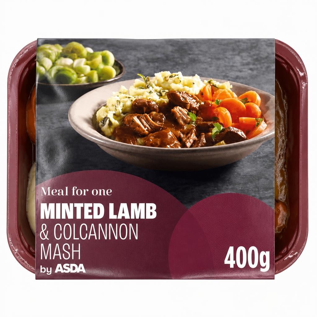 ASDA Minted Lamb with Colcannon Mash 400g