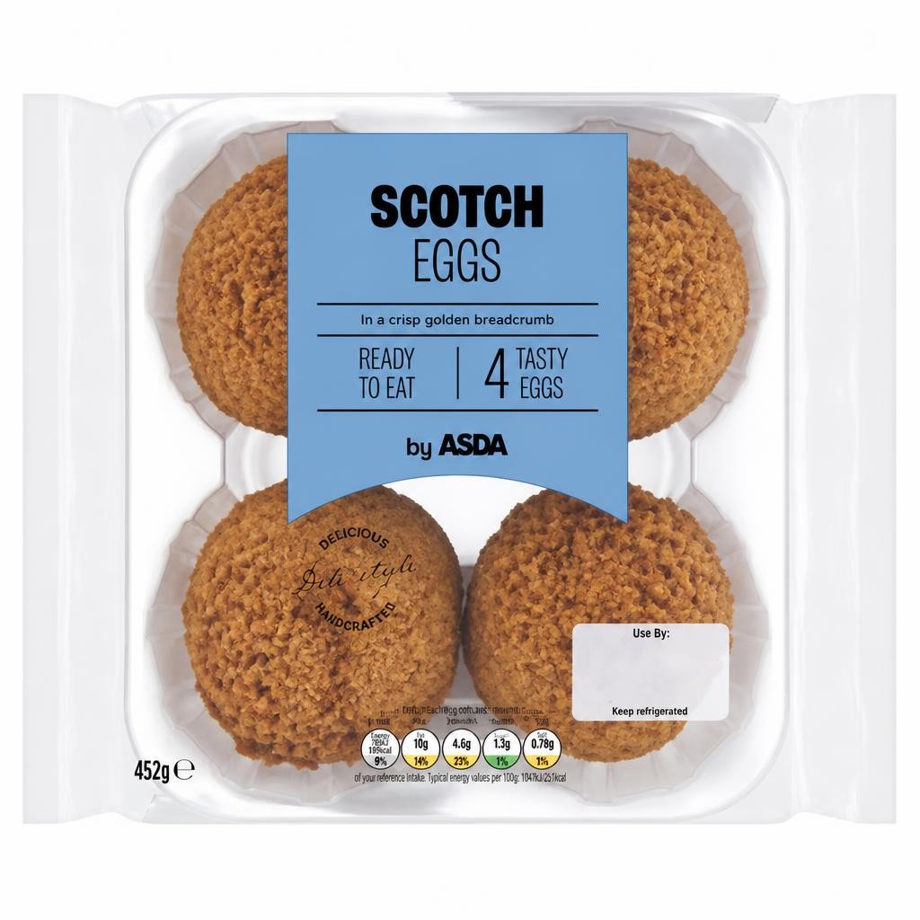 ASDA 4 Scotch Eggs 452g