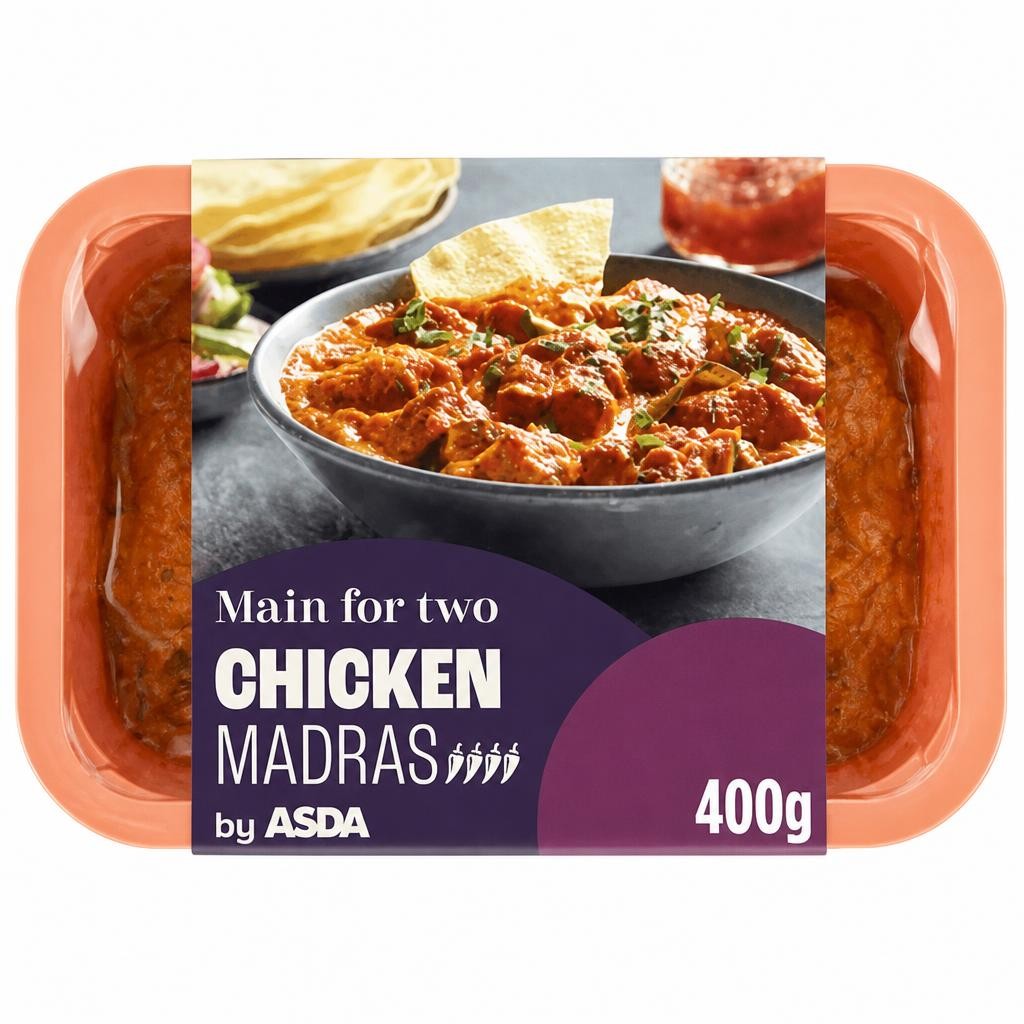 ASDA Main for Two Chicken Madras 400g