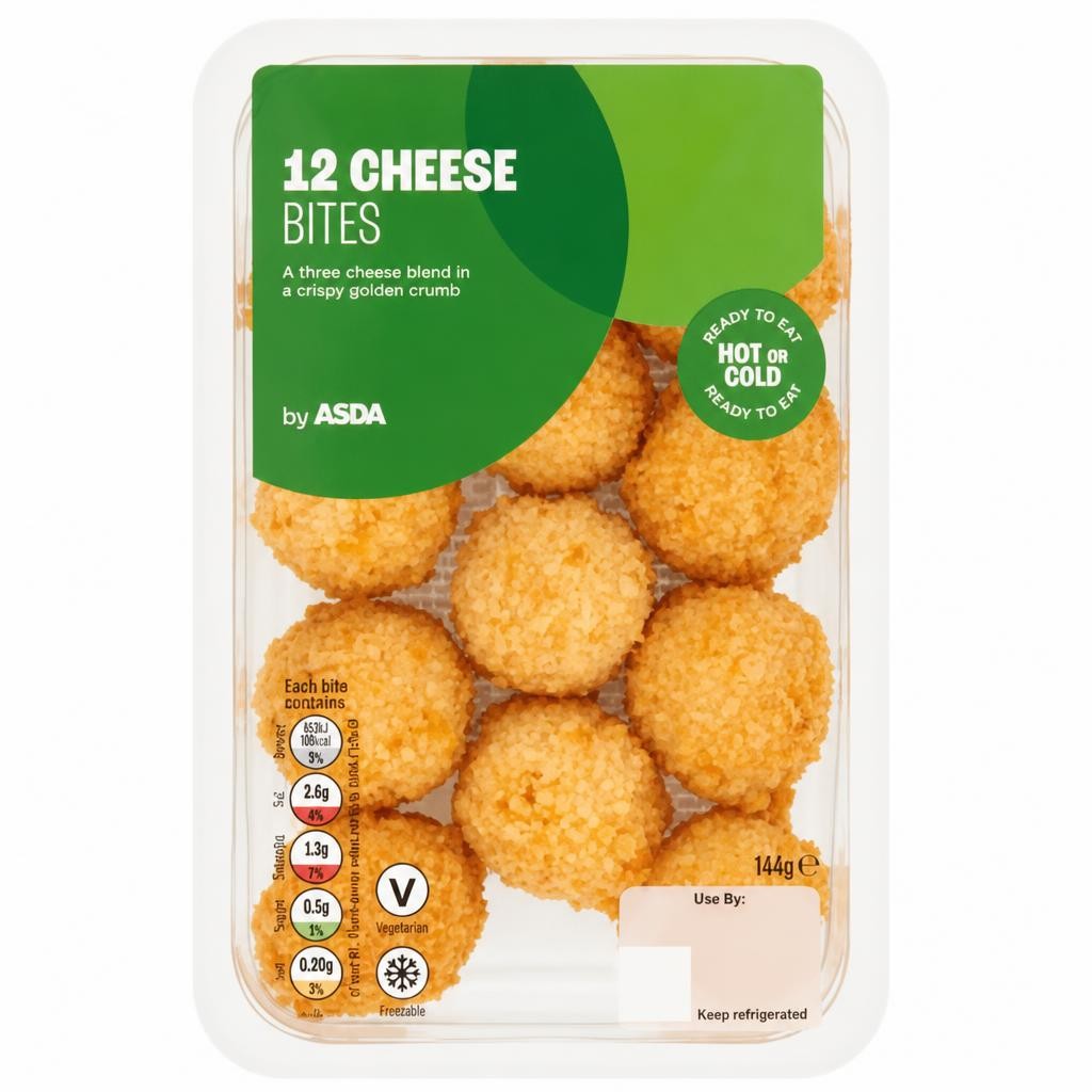 ASDA 12 Cheese Bites 144g