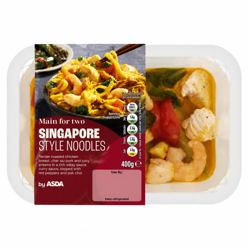 ASDA Singapore Style Noodles 400g