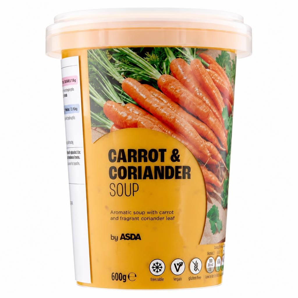 ASDA Carrot & Coriander Soup 600g