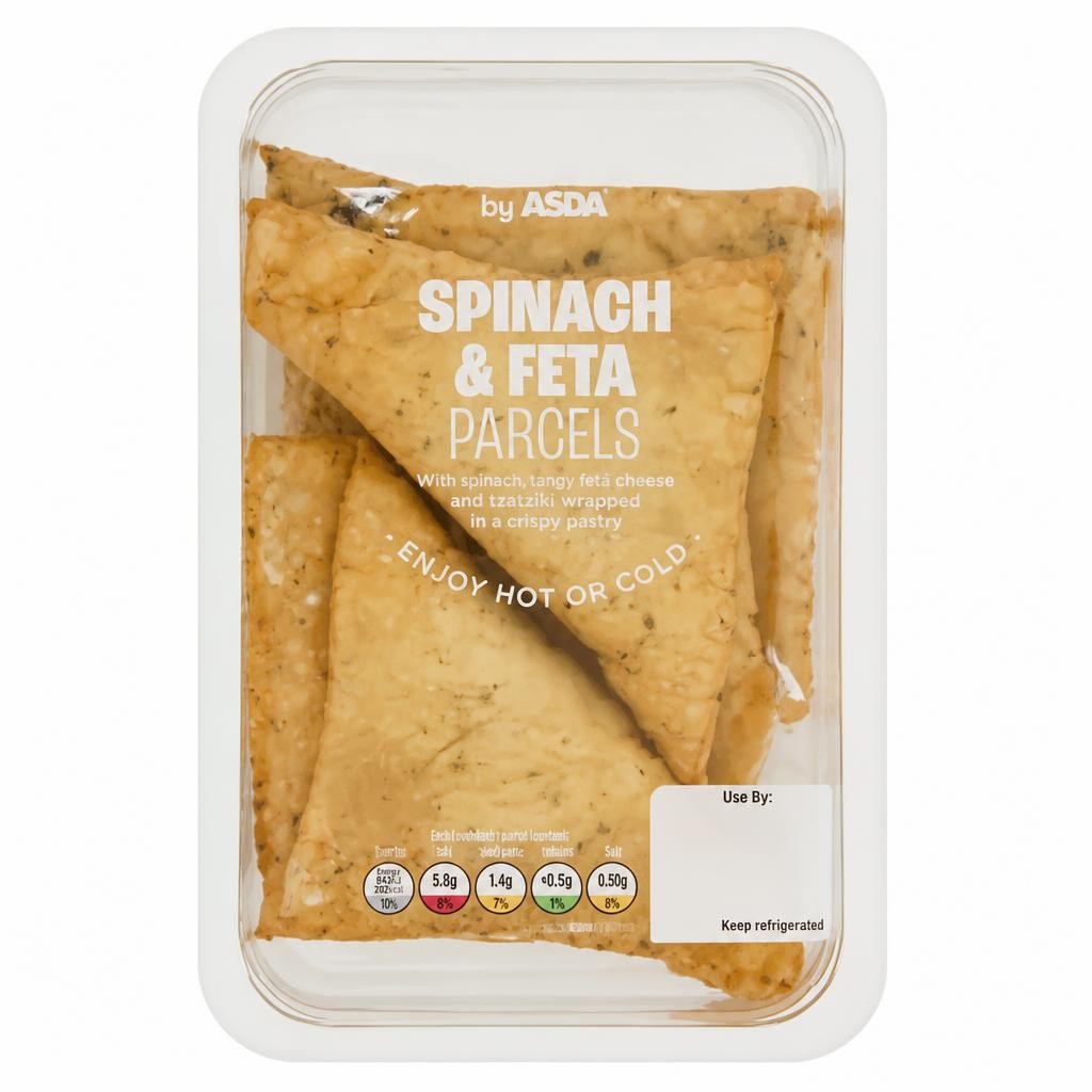 ASDA The Deli Spinach & Feta Parcels 128g