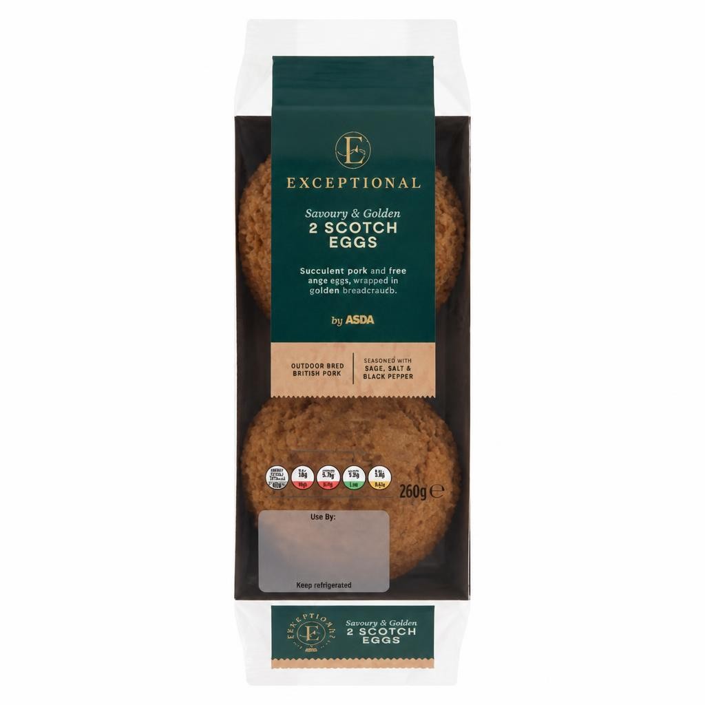 Exceptional by ASDA 2 Scotch Eggs 260g