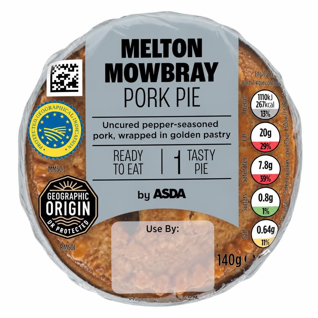 ASDA Melton Mowbray Pork Pie 140g