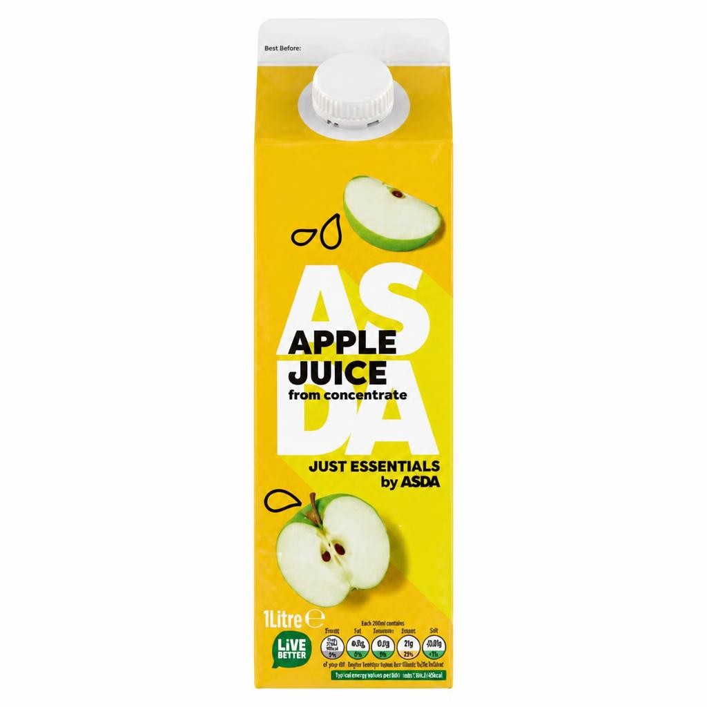 JUST ESSENTIALS by ASDA Apple Juice 1 Litre