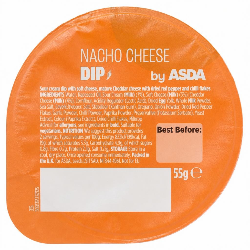 ASDA Nacho Cheese Dip 55g
