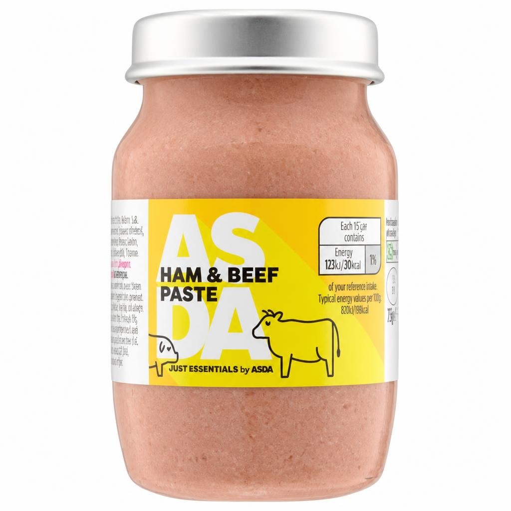 JUST ESSENTIALS by ASDA Ham & Beef Paste 75g