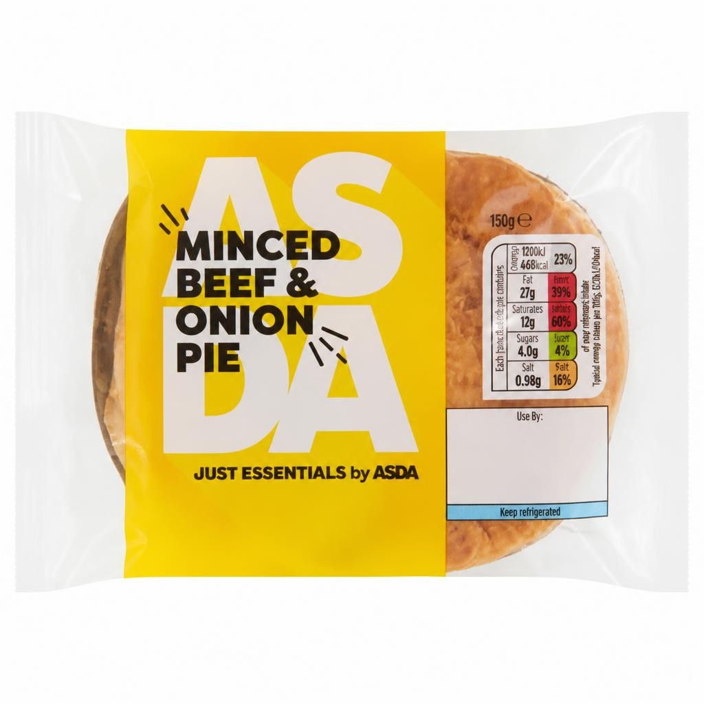 JUST ESSENTIALS by ASDA Minced Beef & Onion Pie 150g
