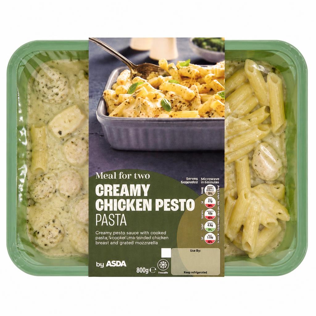 ASDA Creamy Chicken Pesto Pasta 800g