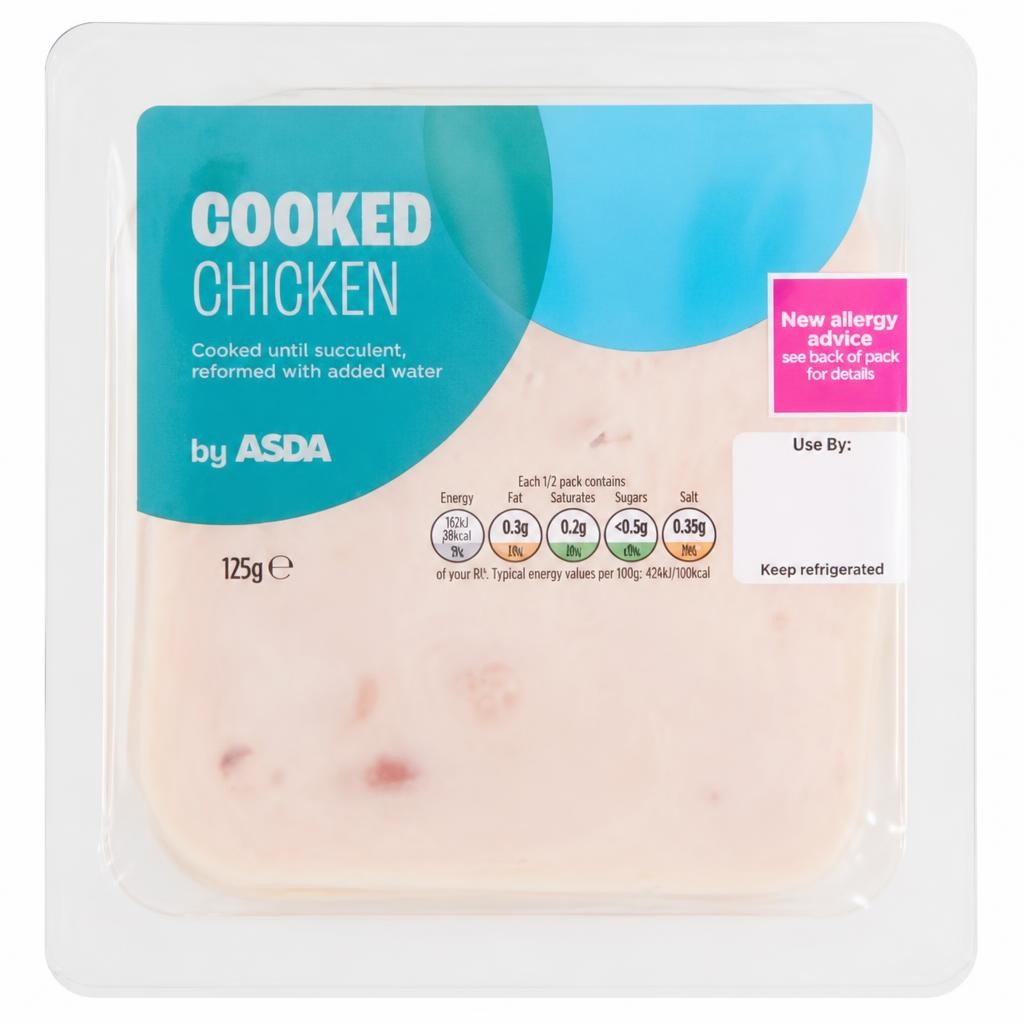 ASDA Cooked Chicken 125g