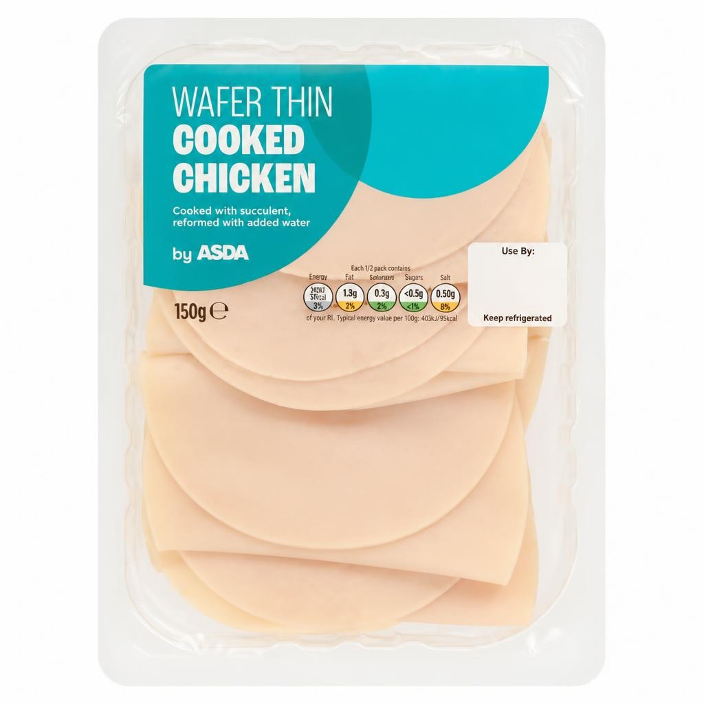ASDA Wafer Thin Cooked Chicken 150g