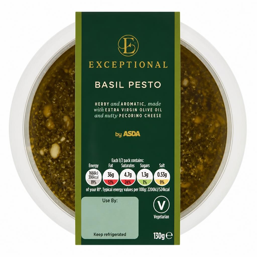 Exceptional by ASDA Exceptional by  Basil Pesto 130g