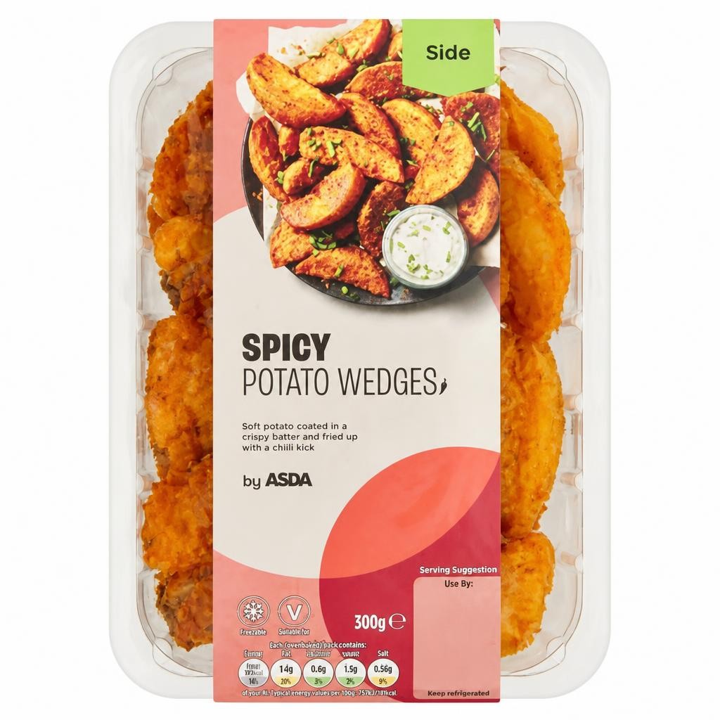 ASDA Spicy Potato Wedges 300g
