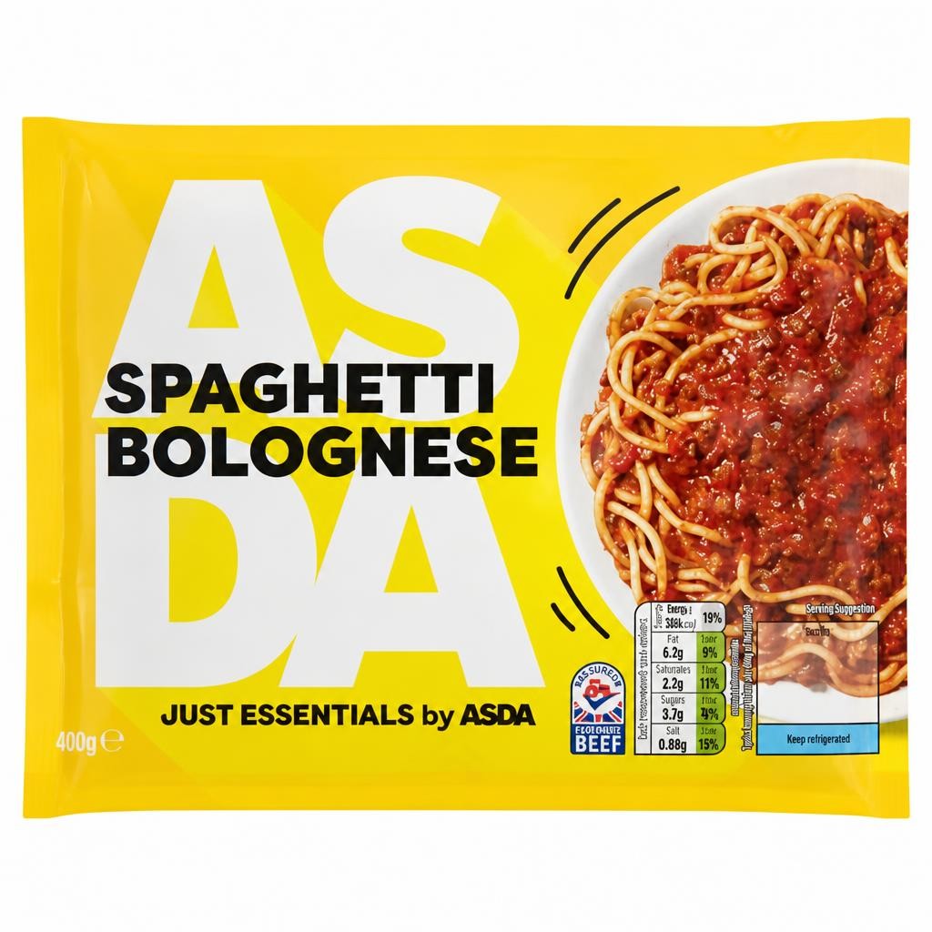JUST ESSENTIALS by ASDA Spaghetti Bolognese 400g