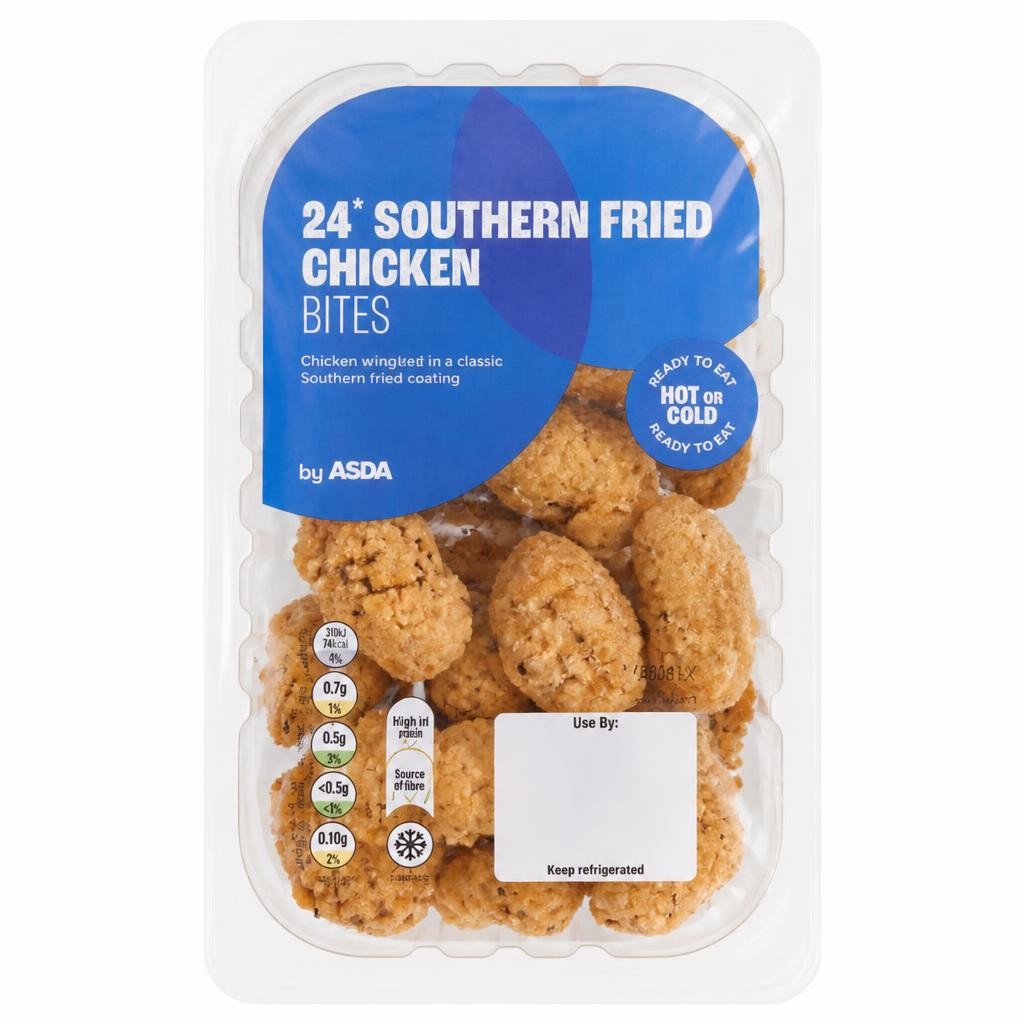 ASDA 24 Southern Fried Chicken Bites 192g