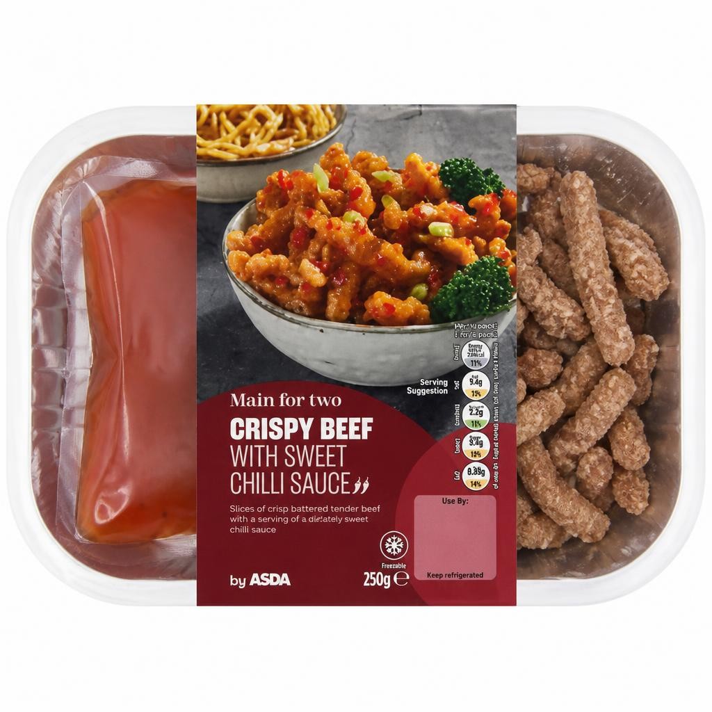ASDA Main for Two Crispy Beef with Sweet Chilli Sauce 250g