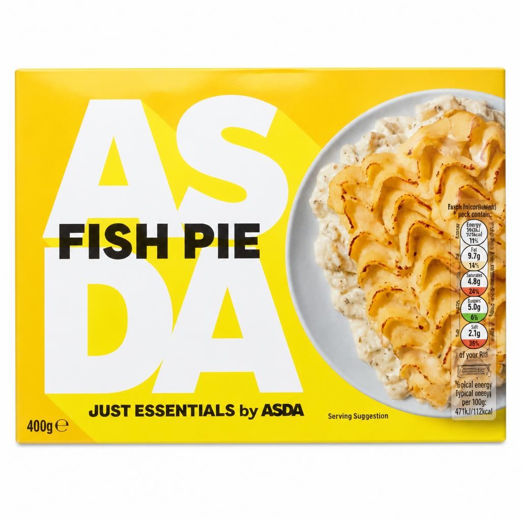 JUST ESSENTIALS by ASDA Fish Pie 400g