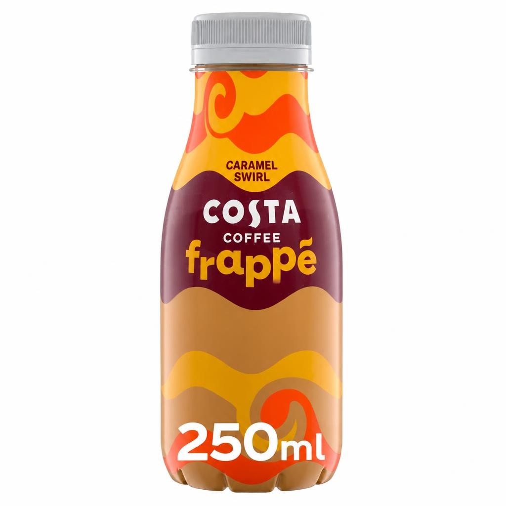 Costa Coffee Frappe Caramel Swirl Iced Coffee 250ml