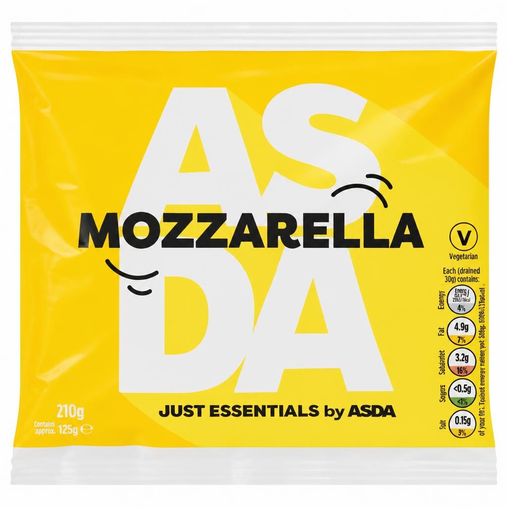 JUST ESSENTIALS by ASDA Mozzarella 210g