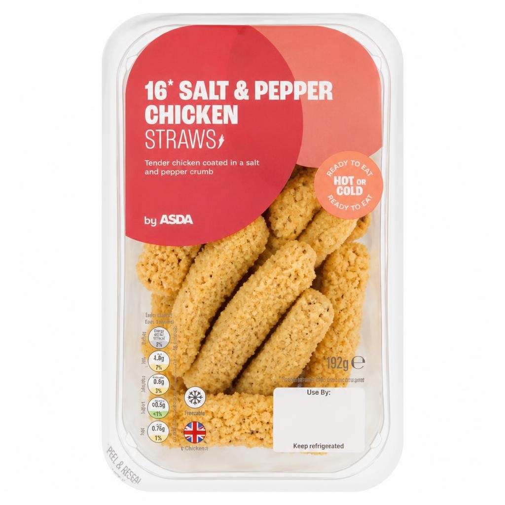 ASDA 16 Salt & Pepper Chicken Straws 192g
