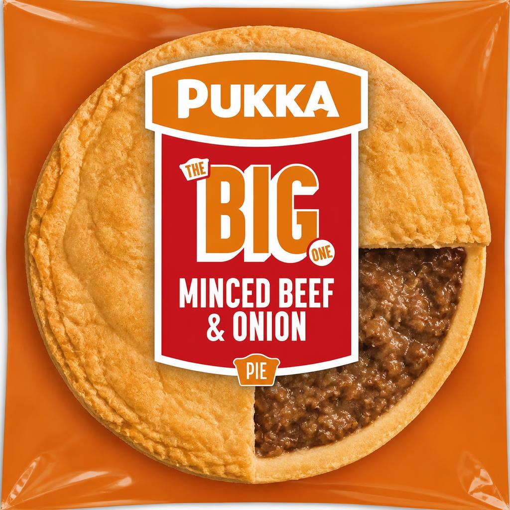 Pukka The Big One Minced Beef & Onion Pie