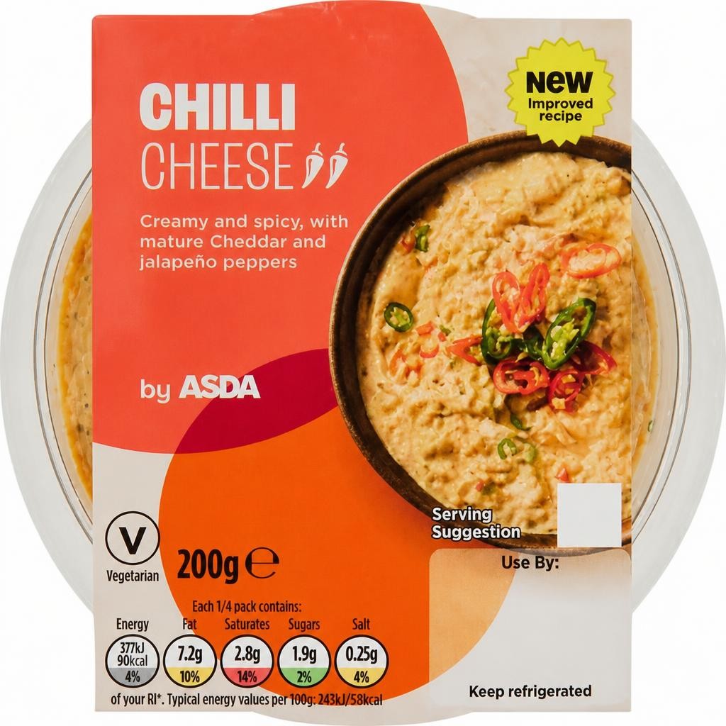 ASDA Chilli Cheese 200g