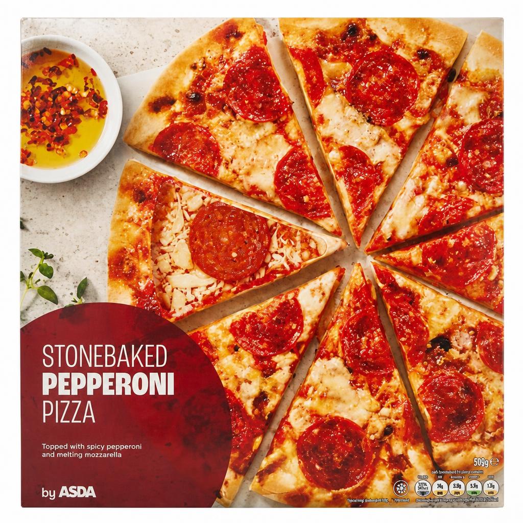 ASDA Stonebaked Pepperoni Pizza 310g