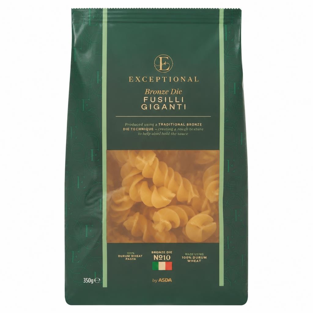 Exceptional by ASDA Exceptional by  Bronze Die No 10 Fusilli Giganti 350g