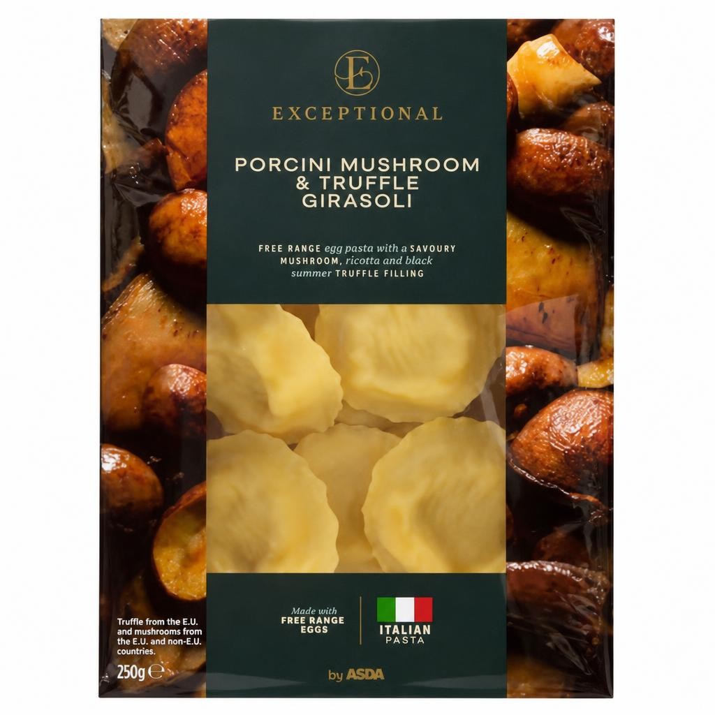 Exceptional by ASDA Porcini Mushroom & Truffle Girasoli 250g