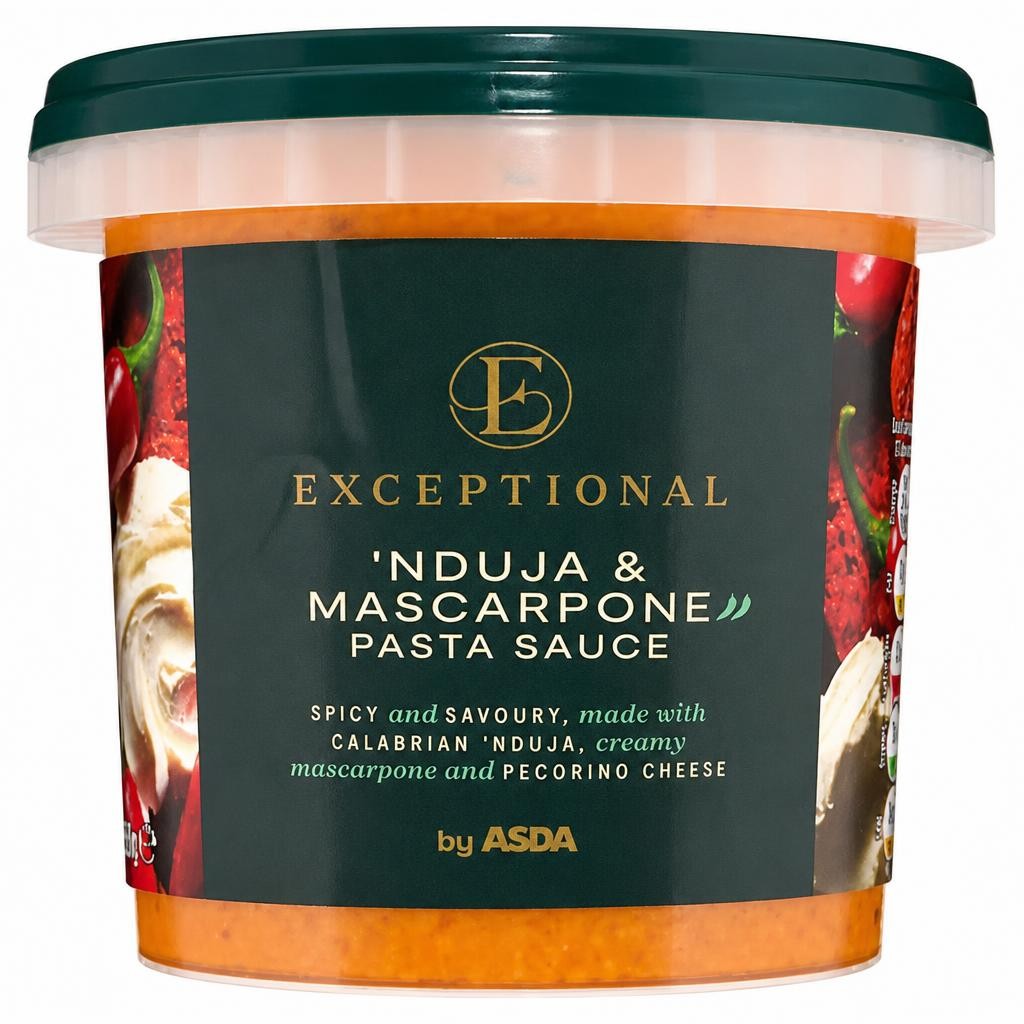 Exceptional by ASDA Exceptional by  'Nduja & Mascarpone Pasta Sauce 350g