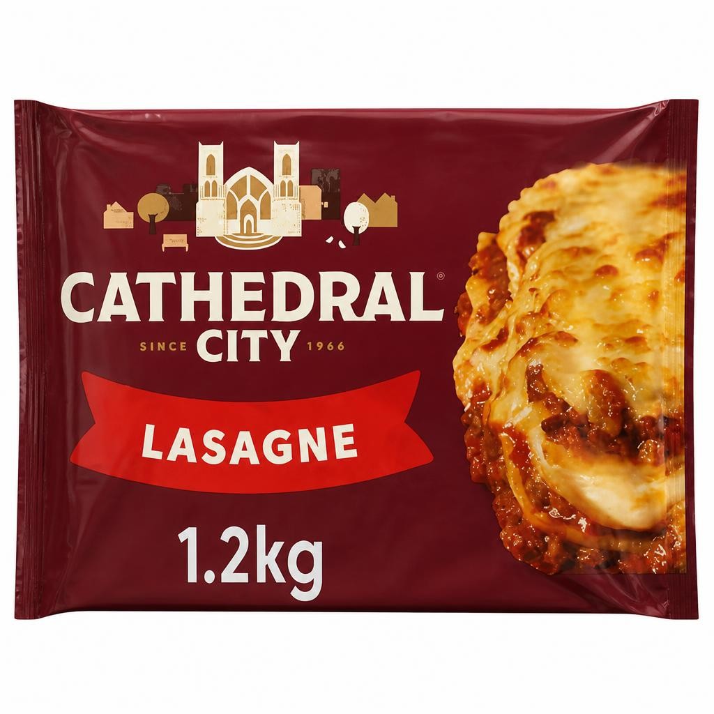 Cathedral City Lasagne 1.2kg