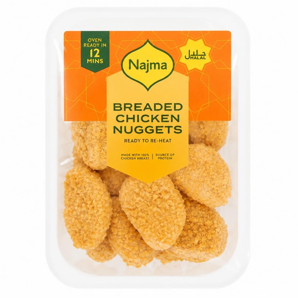 Najma Breaded Chicken Nuggets 300g