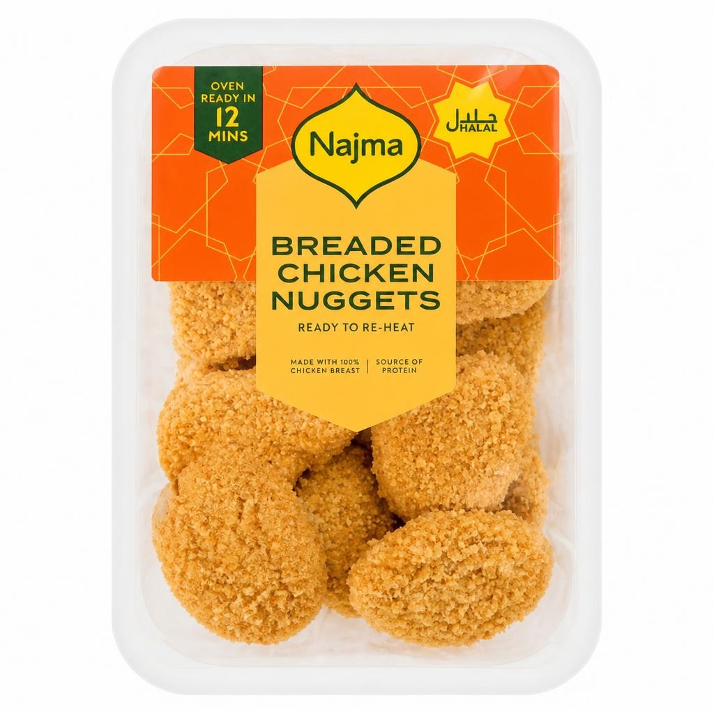 Najma Breaded Chicken Nuggets 300g