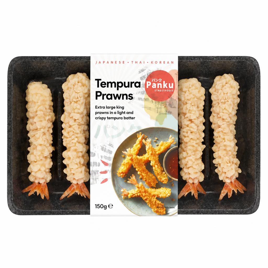Panku Streetfood Tempura Prawns 150g