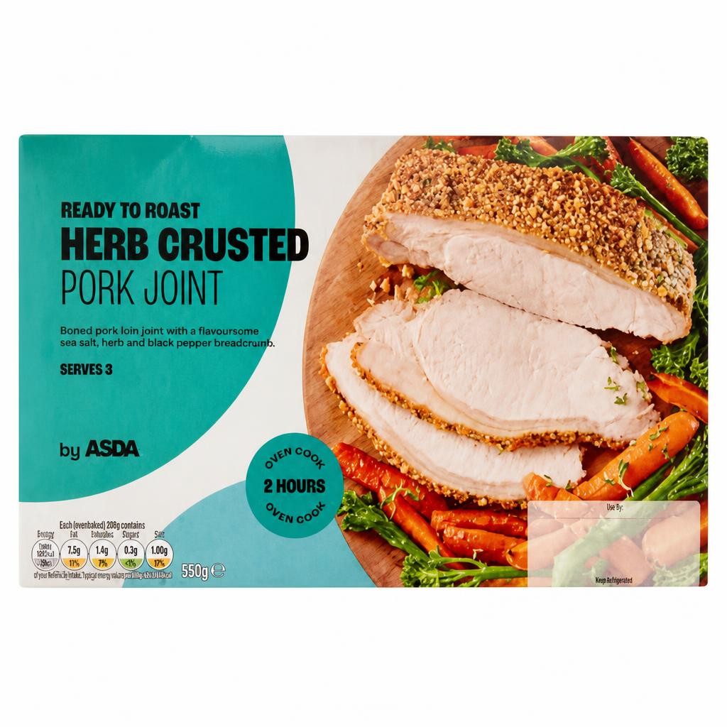ASDA Herb Crusted Pork Joint 550g