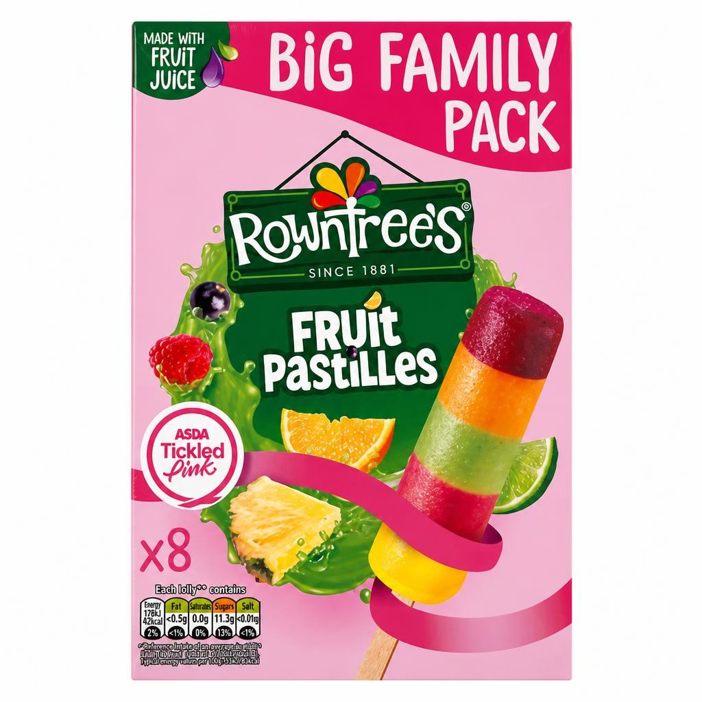 Rowntree's Fruit Pastilles 8 x 65ml (520ml)
