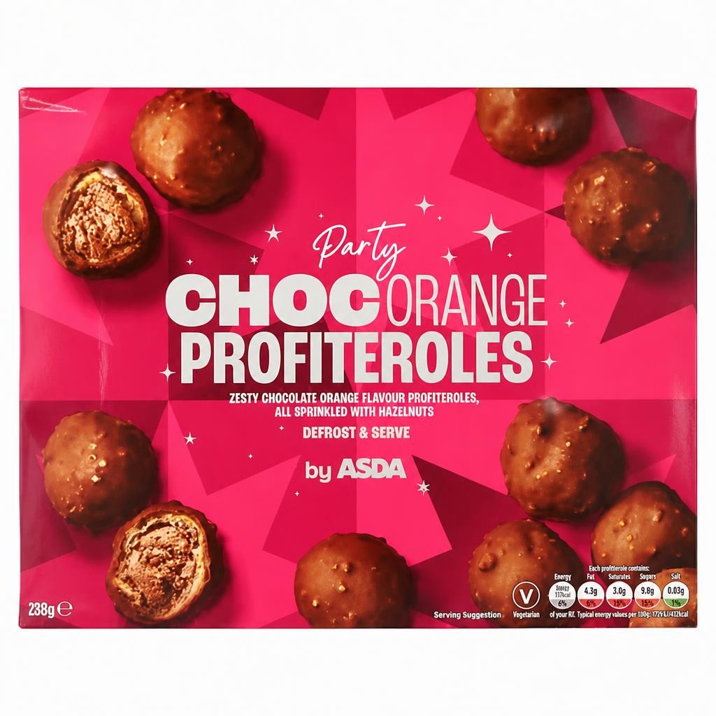 ASDA Choc Orange Profiteroles 288g