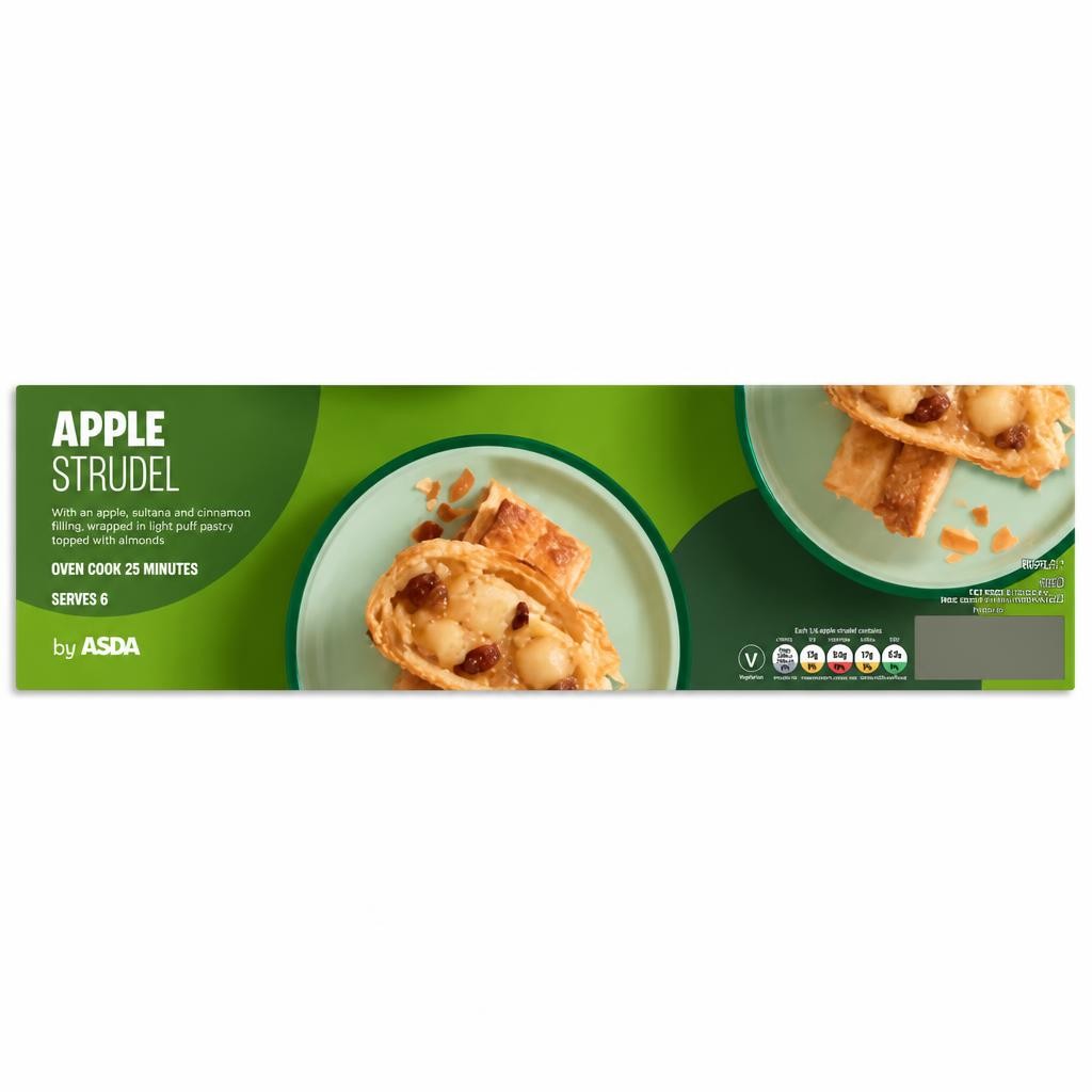 ASDA Apple Strudel 600g