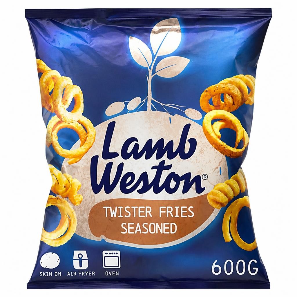 Lamb Weston Seasoned Twister Fries 600g